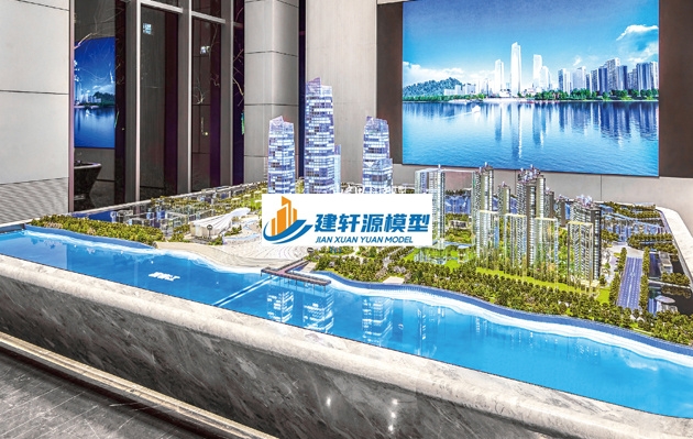 海曙富春-金茂星外滩模型